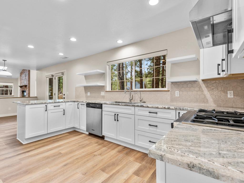 After Home Remodel in Flagstaff showing Kitchen