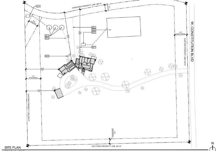 addition site plan